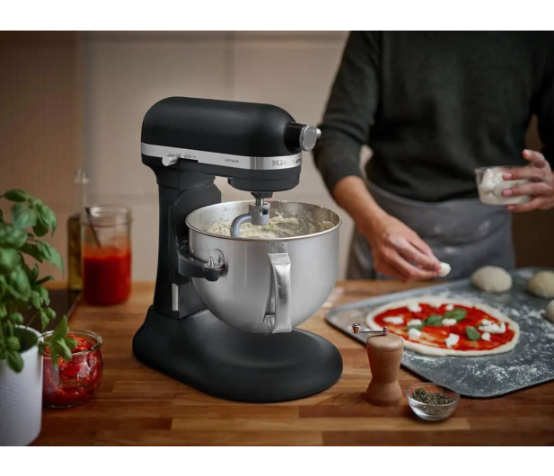 KitchenAid Robot kuchenny 5,6L Artisan 5KSM60SPXEBM czarny mat - 1595520 - zdjęcie 6